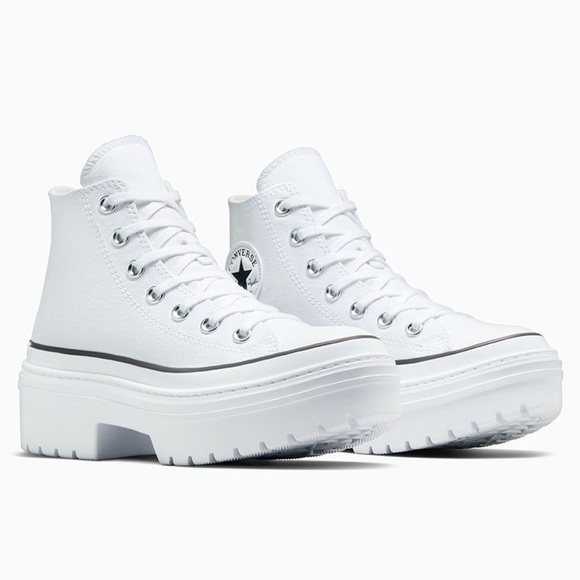 Converse Shoes - [BNIB] Converse Chuck Taylor All Star Lugged Heel Platform High Top White - US 8